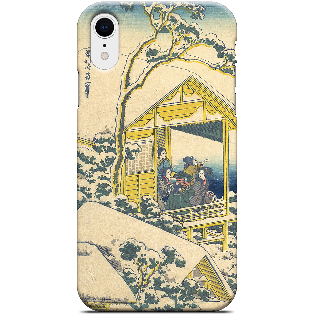 Morning After the Snow at Koishikawa in Edo (Koishikawa yuki no ashita) iPhone Case
