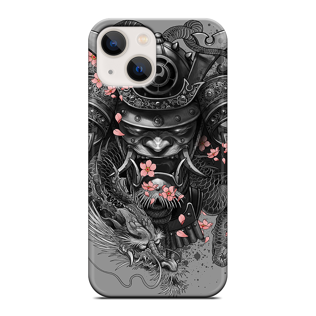 Samurai Dragon iPhone Case