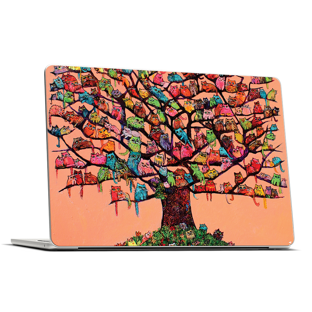 "Meau Tree" MacBook Skin