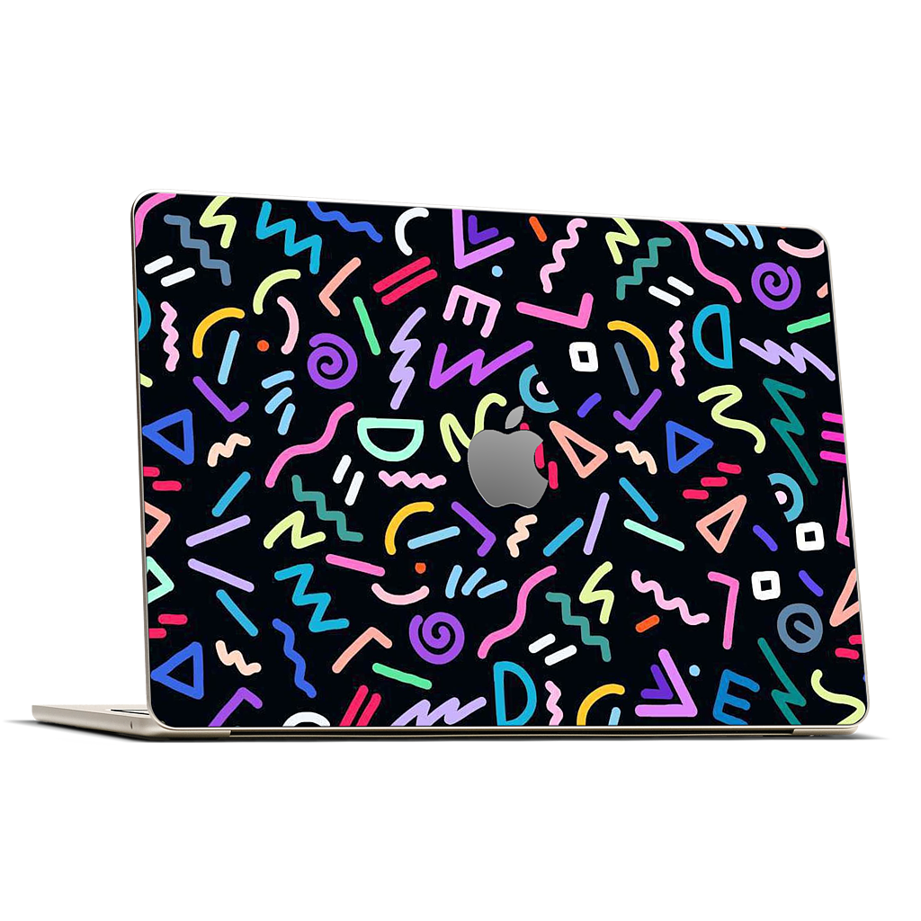 Neon MacBook Skin