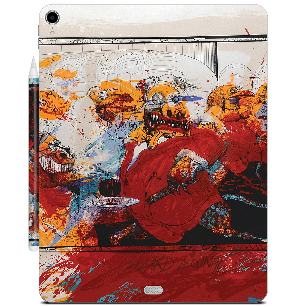 Lizard Lounge iPad Skin