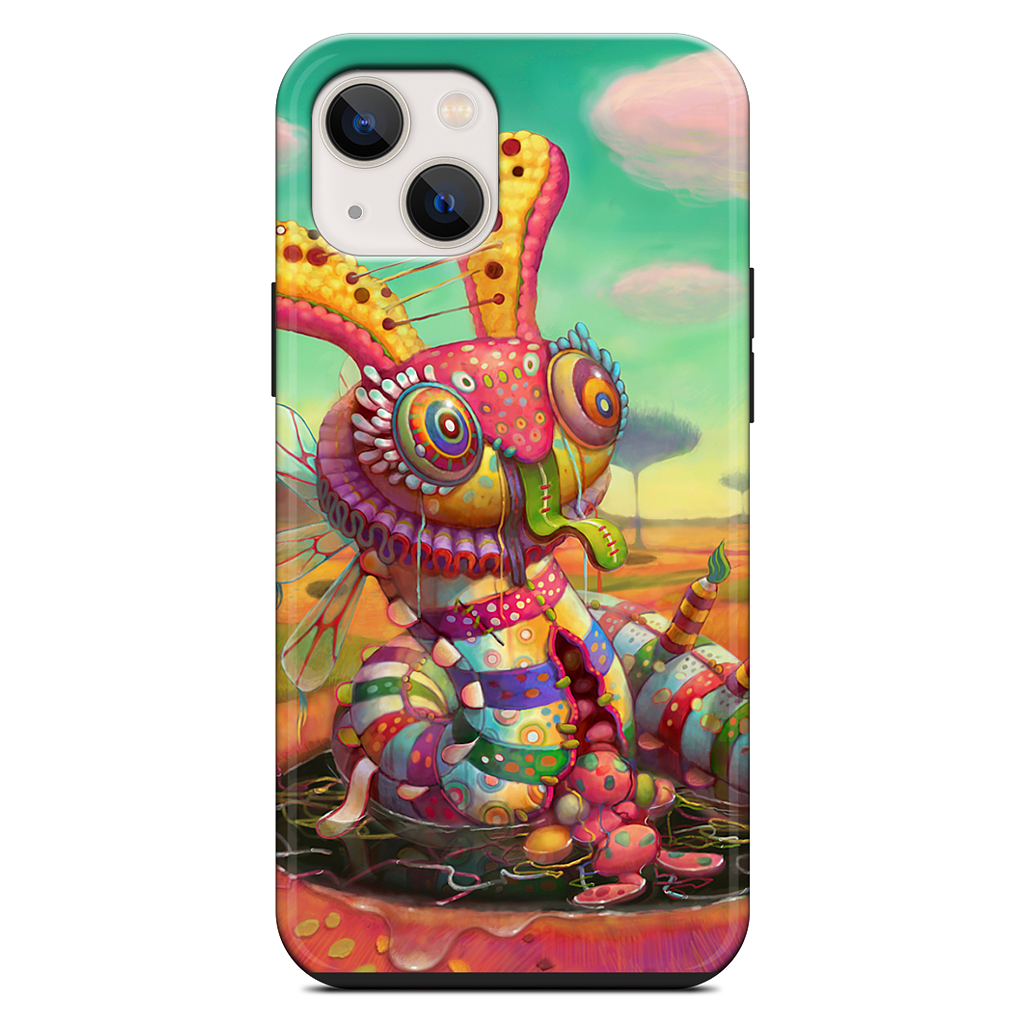 Happy World iPhone Case