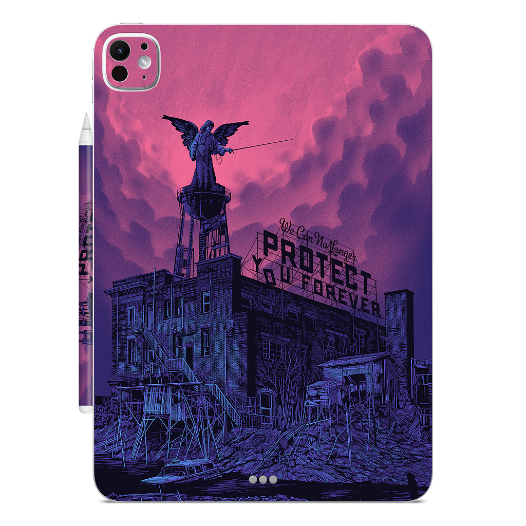 We Can No Longer Protect You iPad Skin