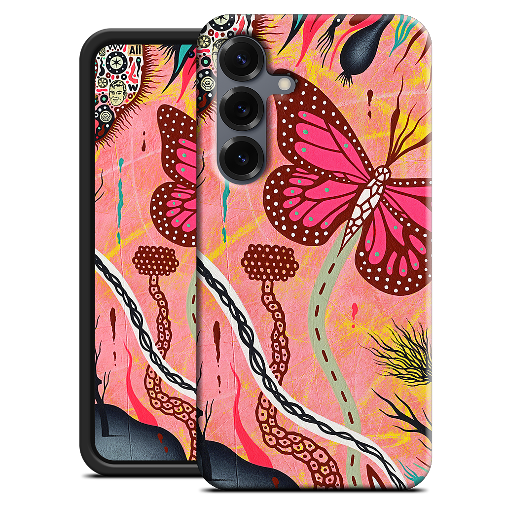 The Pink Opaque Samsung Case