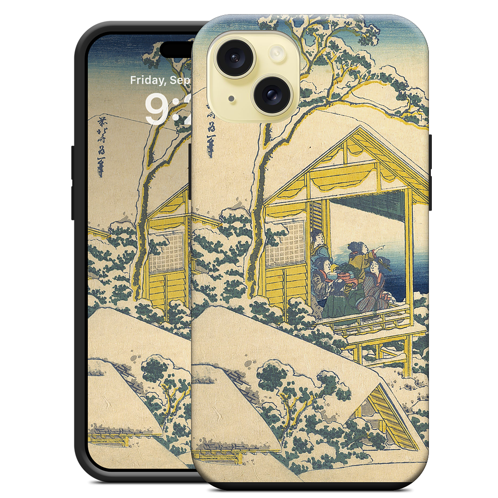 Morning After the Snow at Koishikawa in Edo (Koishikawa yuki no ashita) iPhone Case
