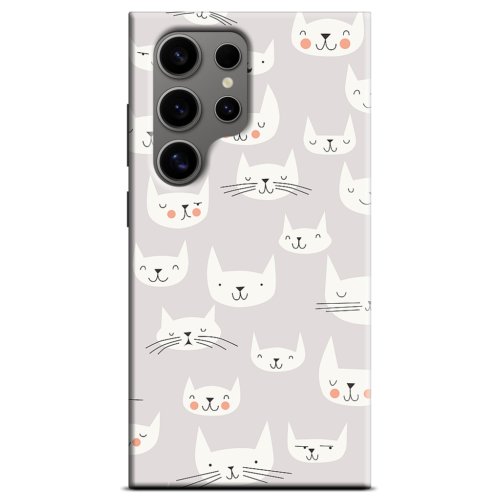 Cat Faces Samsung Case