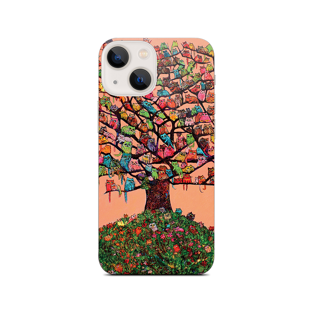 "Meau Tree" iPhone Skin