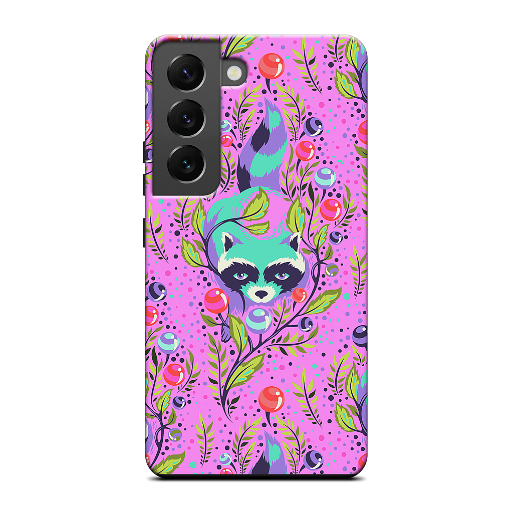Raccoon Fuchsia Samsung Case