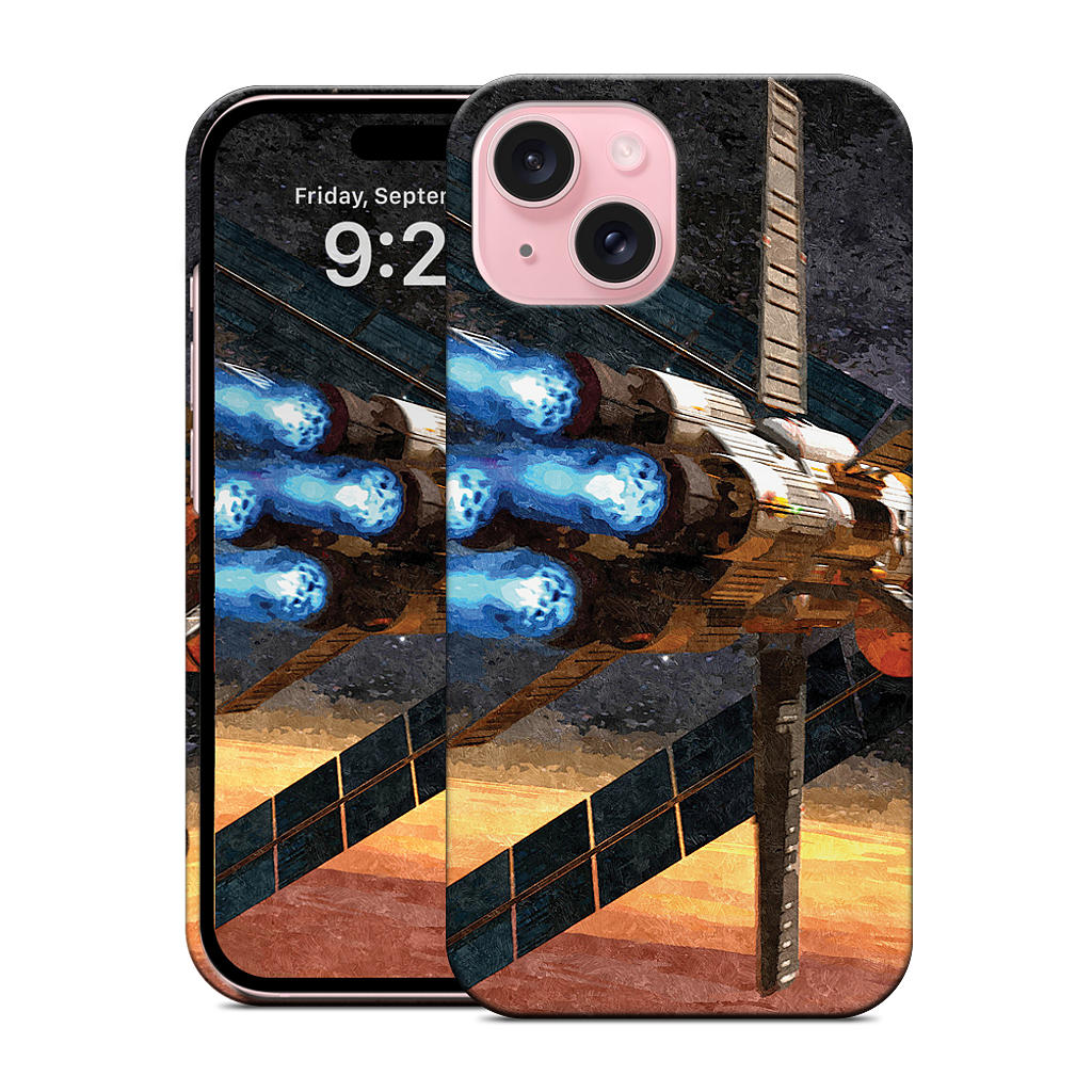 Mars Orbit iPhone Case