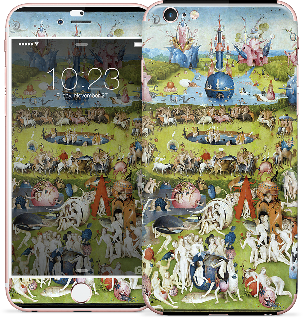 Garden of Earthly Delights iPhone Skin