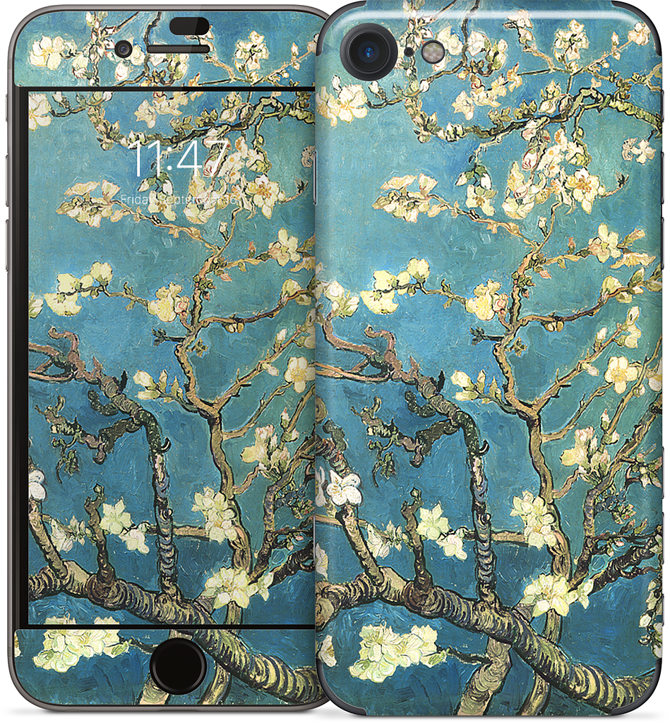 Almond Branches in Bloom iPhone Skin