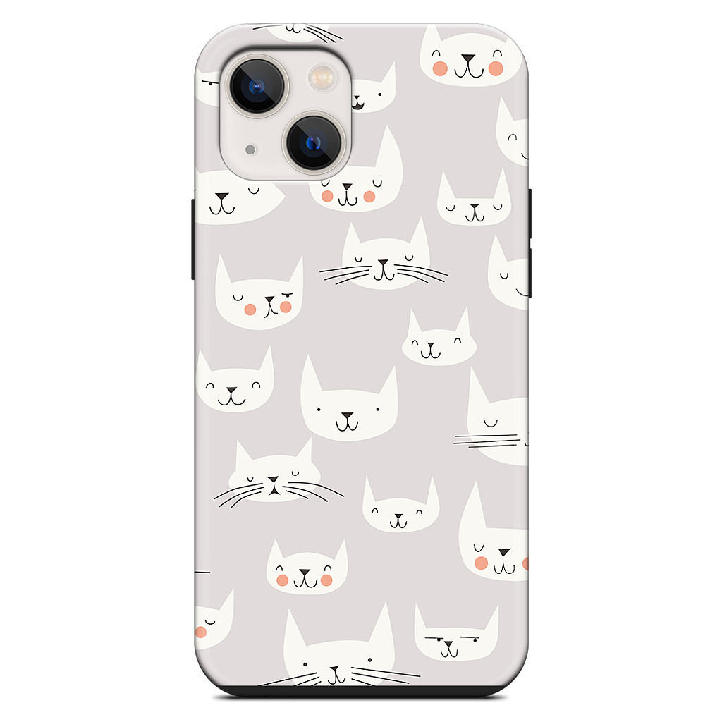 Cat Faces iPhone Case