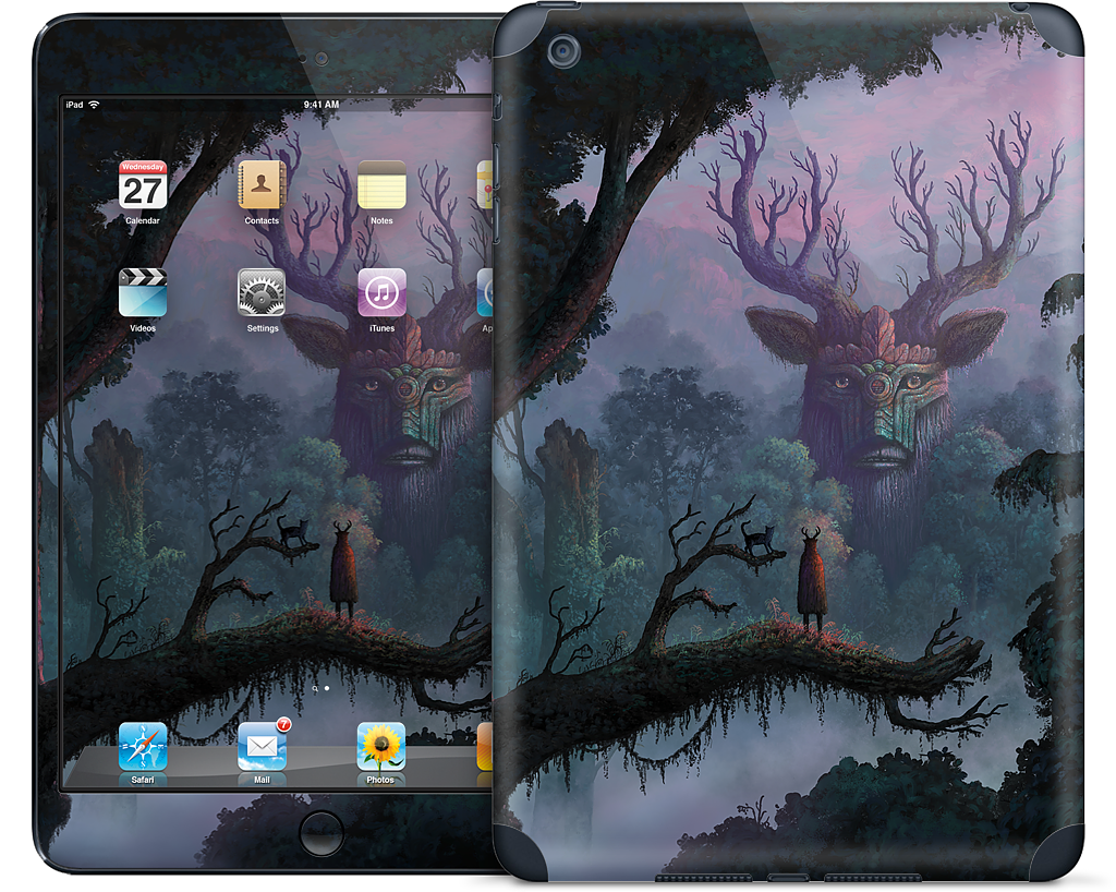 Face of the Ancient iPad Skin