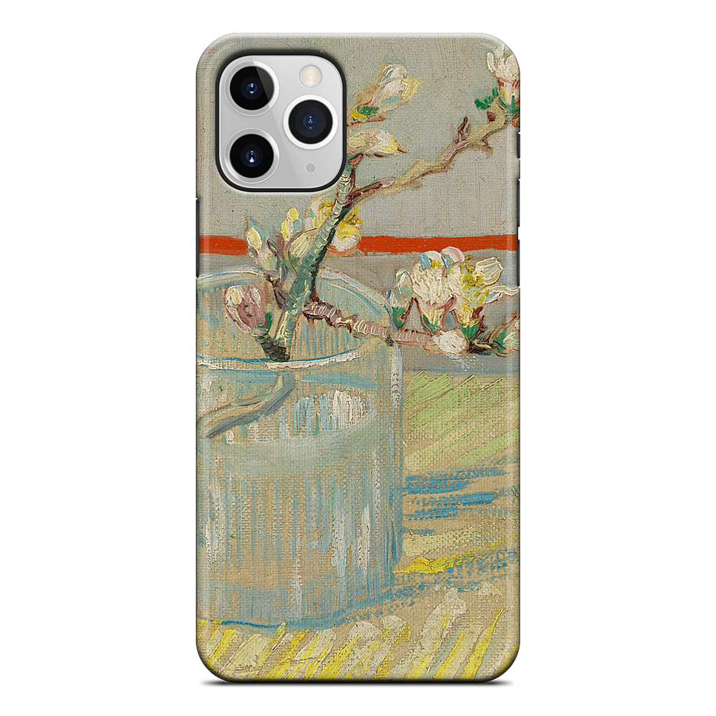 Spring of Flowering Almond in a Glass iPhone Case