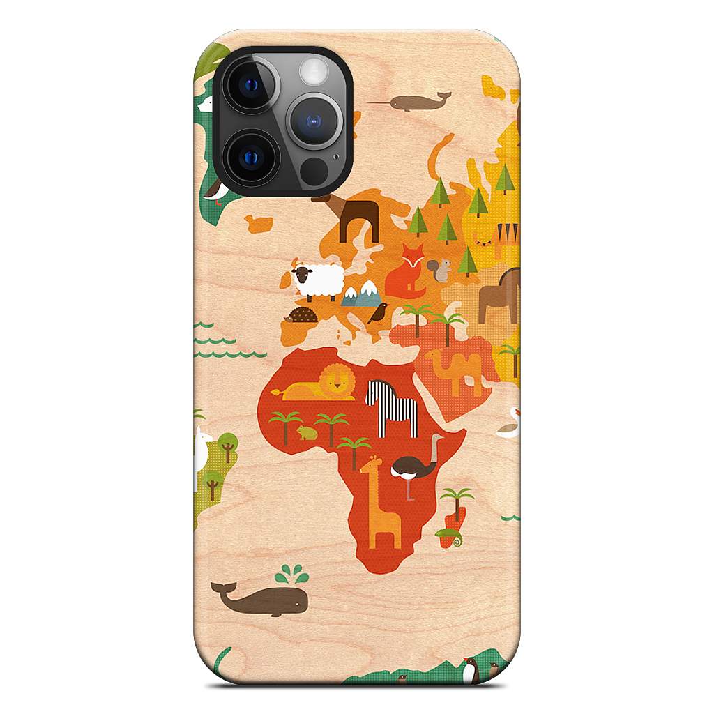 My World iPhone Case