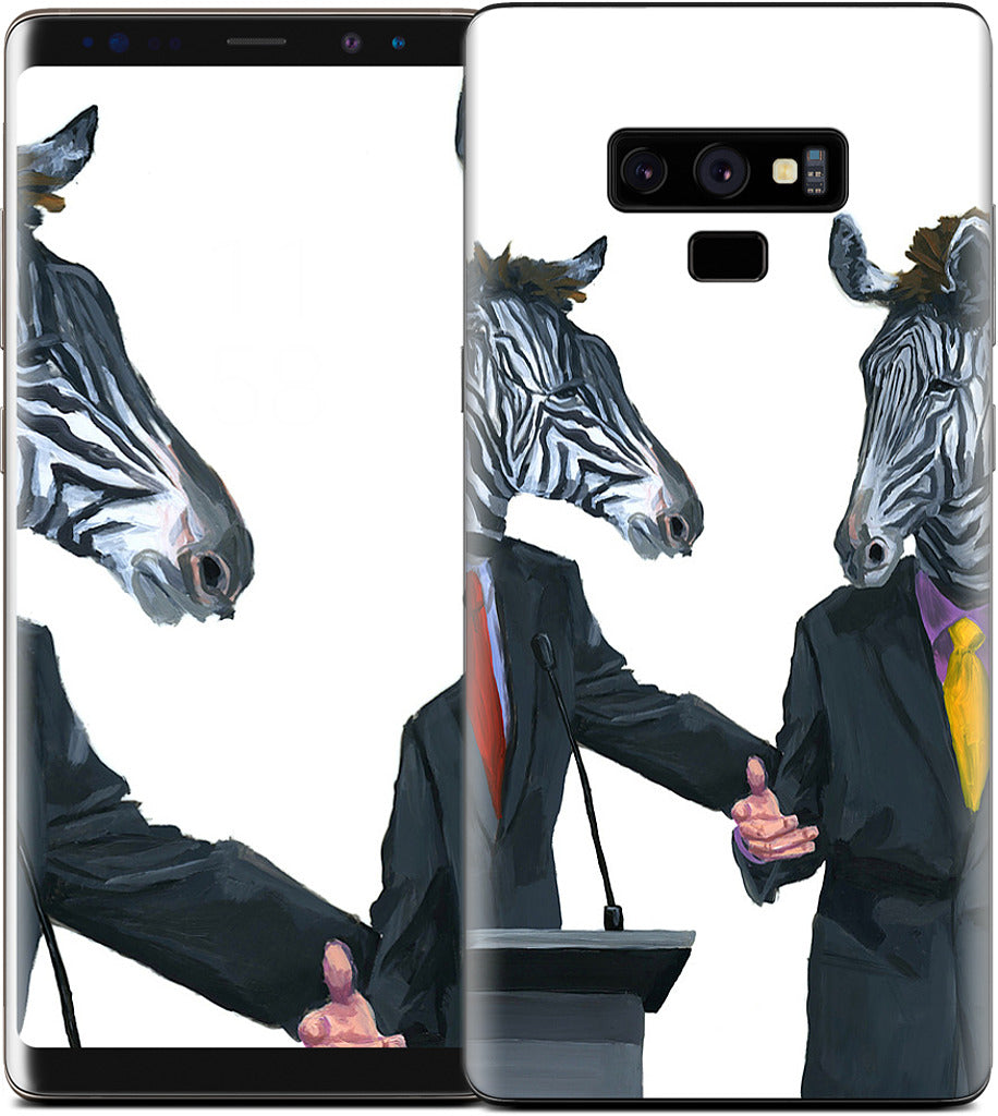 Education, The Commerce And Let's See... Samsung Skin