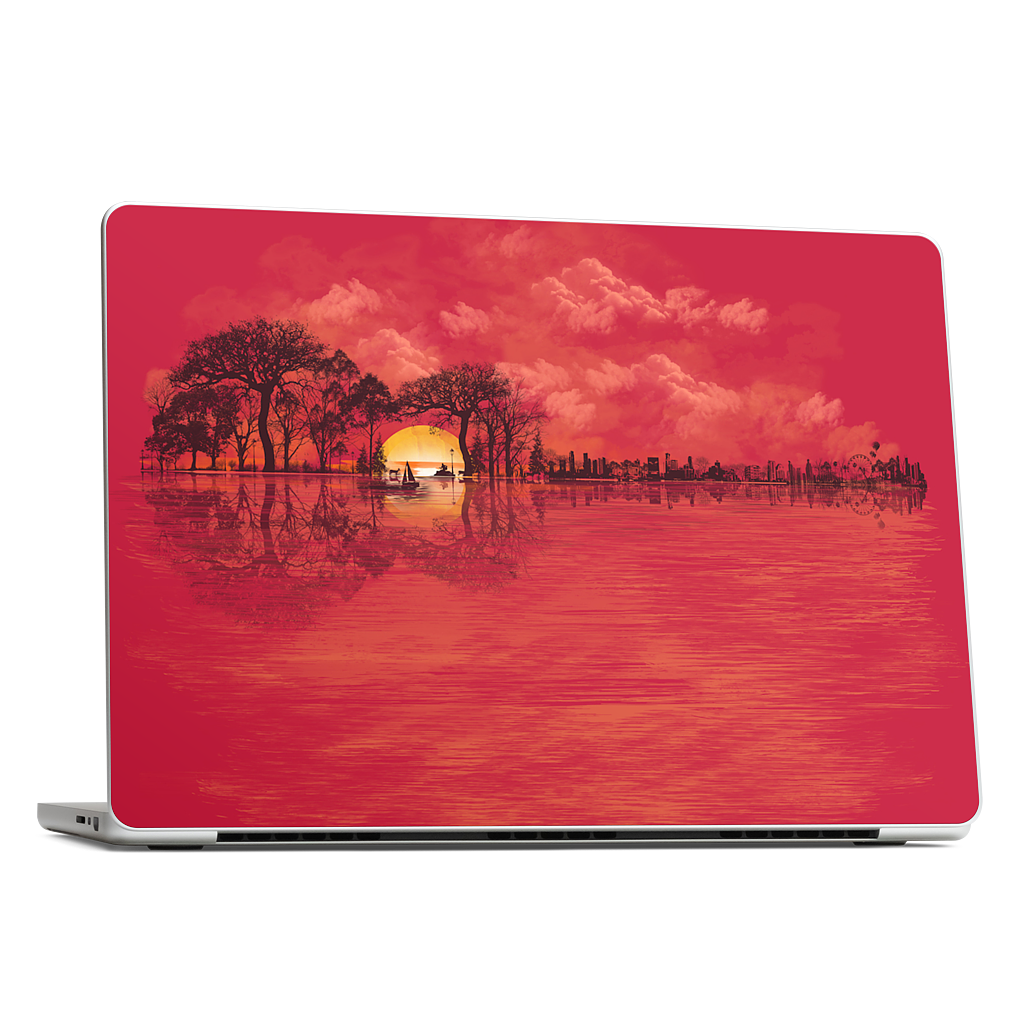Musical Sunset MacBook Skin