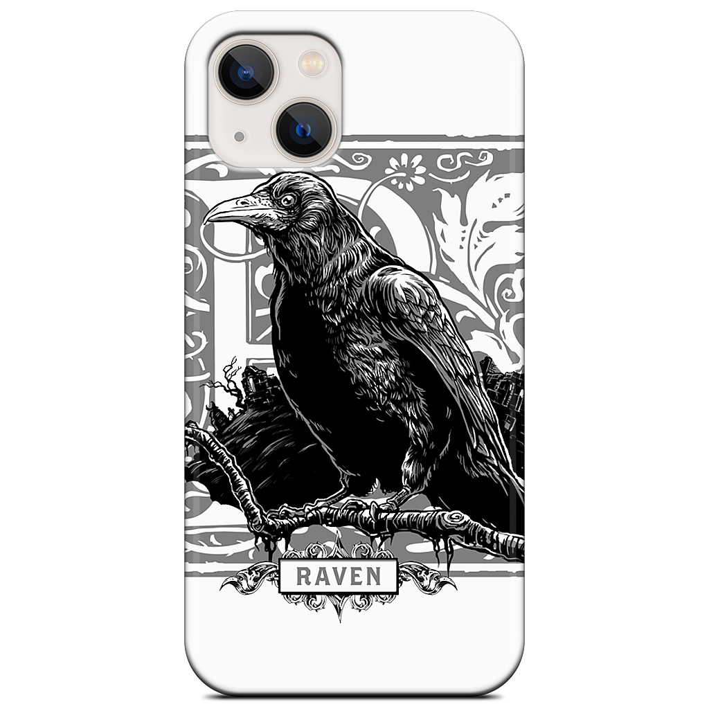 R Is For Raven iPhone Case