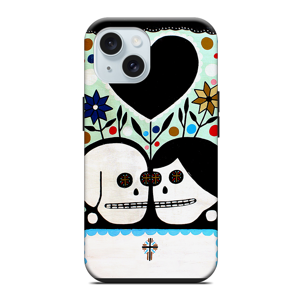 In The Garden With My Love iPhone Case