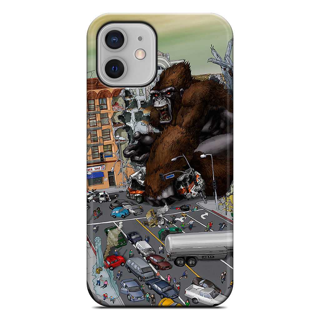 War Of The Monsters iPhone Case