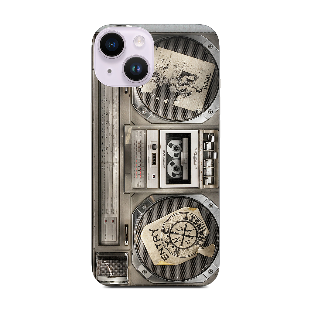 Boombox II iPhone Skin