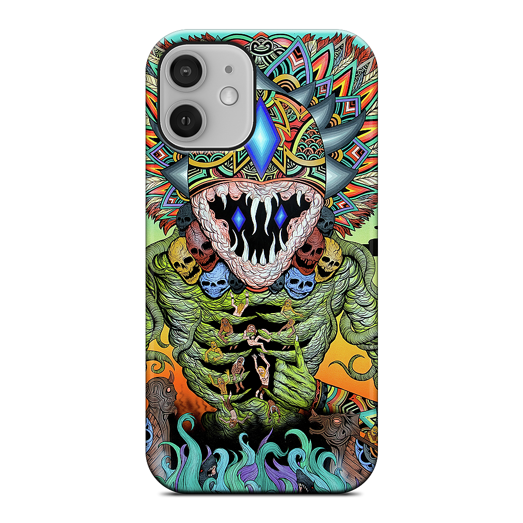 A Gleaming Destroyer iPhone Case