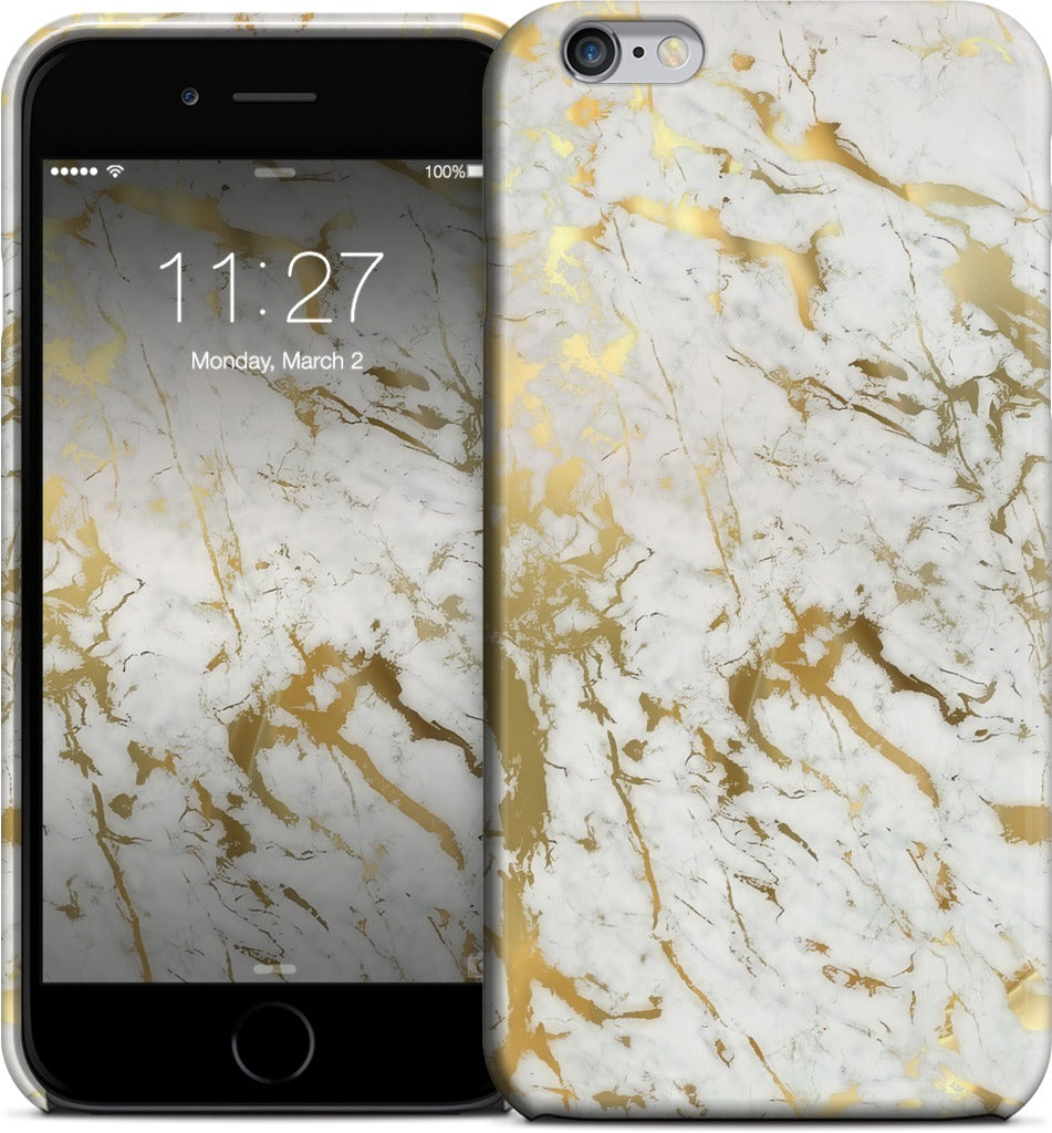 Gold Marble iPhone Case