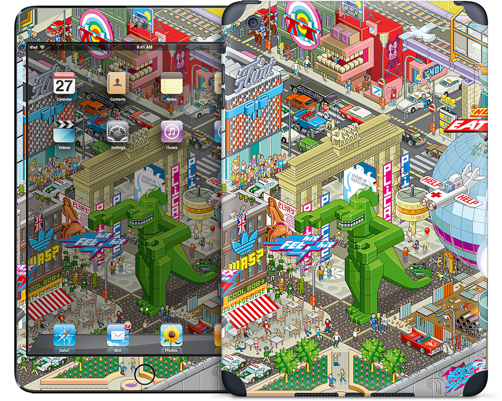Berlin iPad Skin