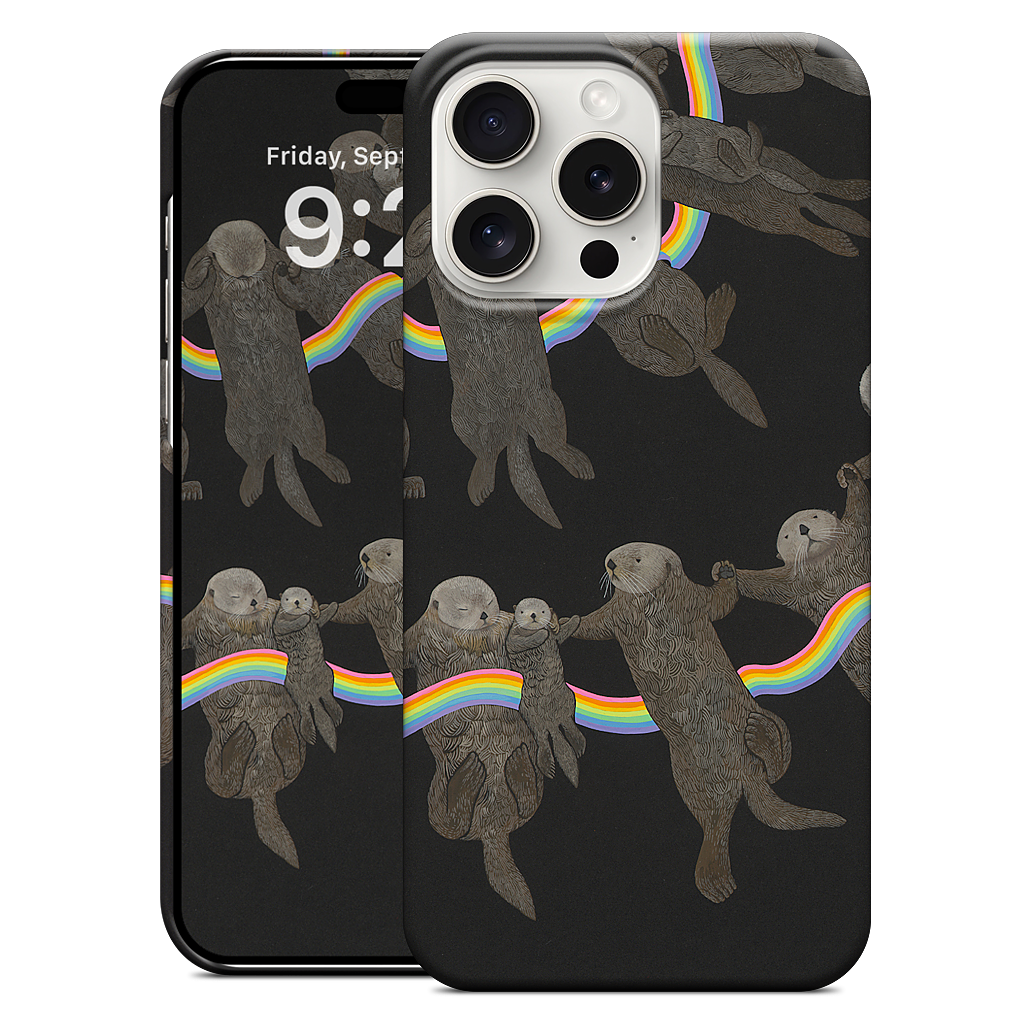 Otter Rings iPhone Case