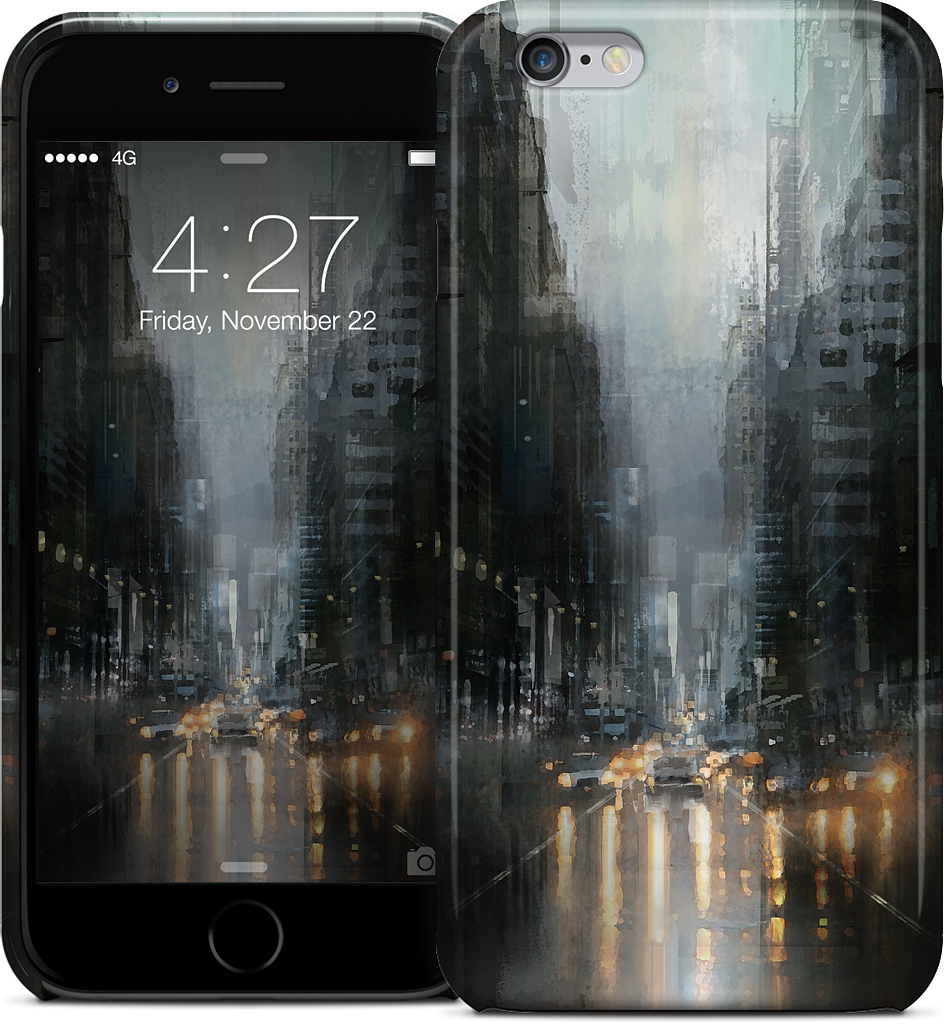 October Rain iPhone Case
