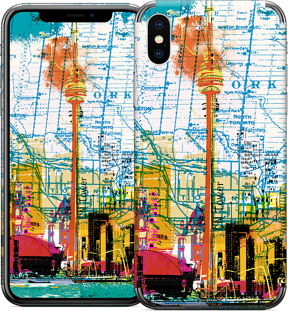 Toronto Skyline iPhone Skin