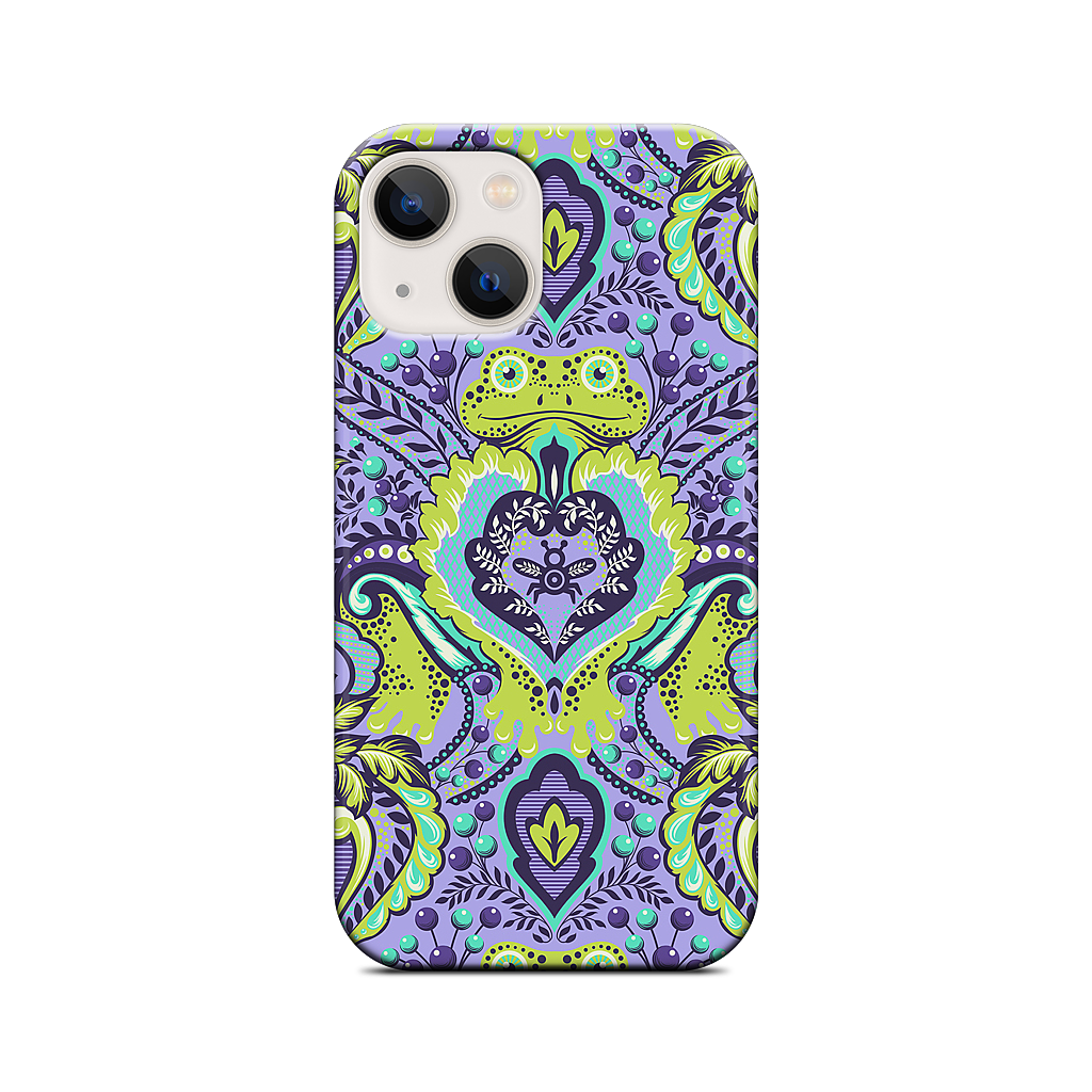 Frog Prince Orchid iPhone Case