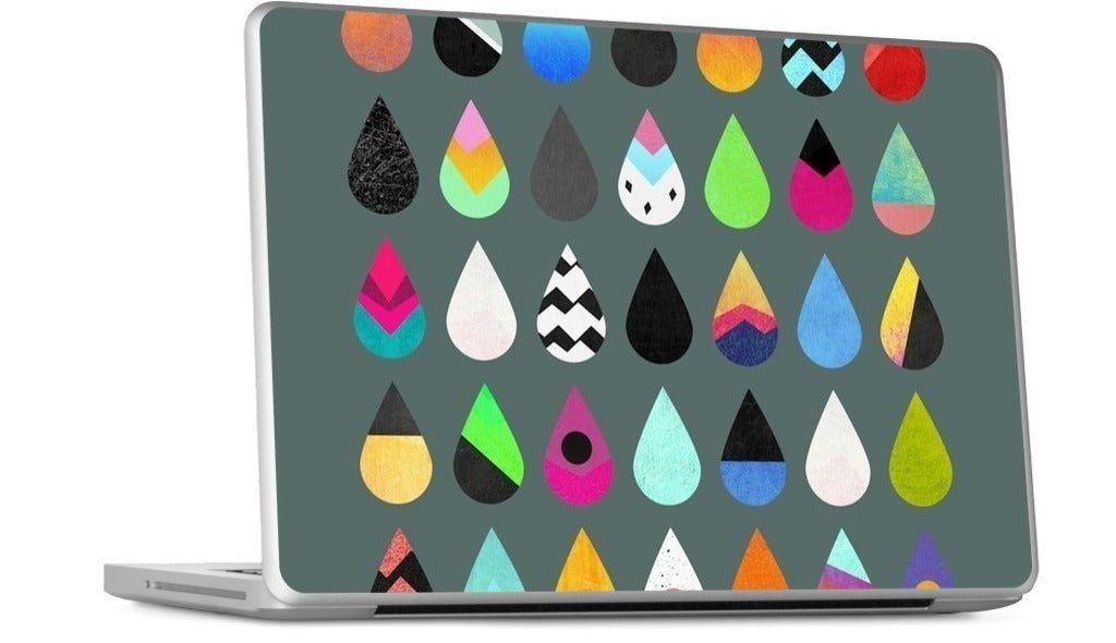 Colorful Rain MacBook Skin