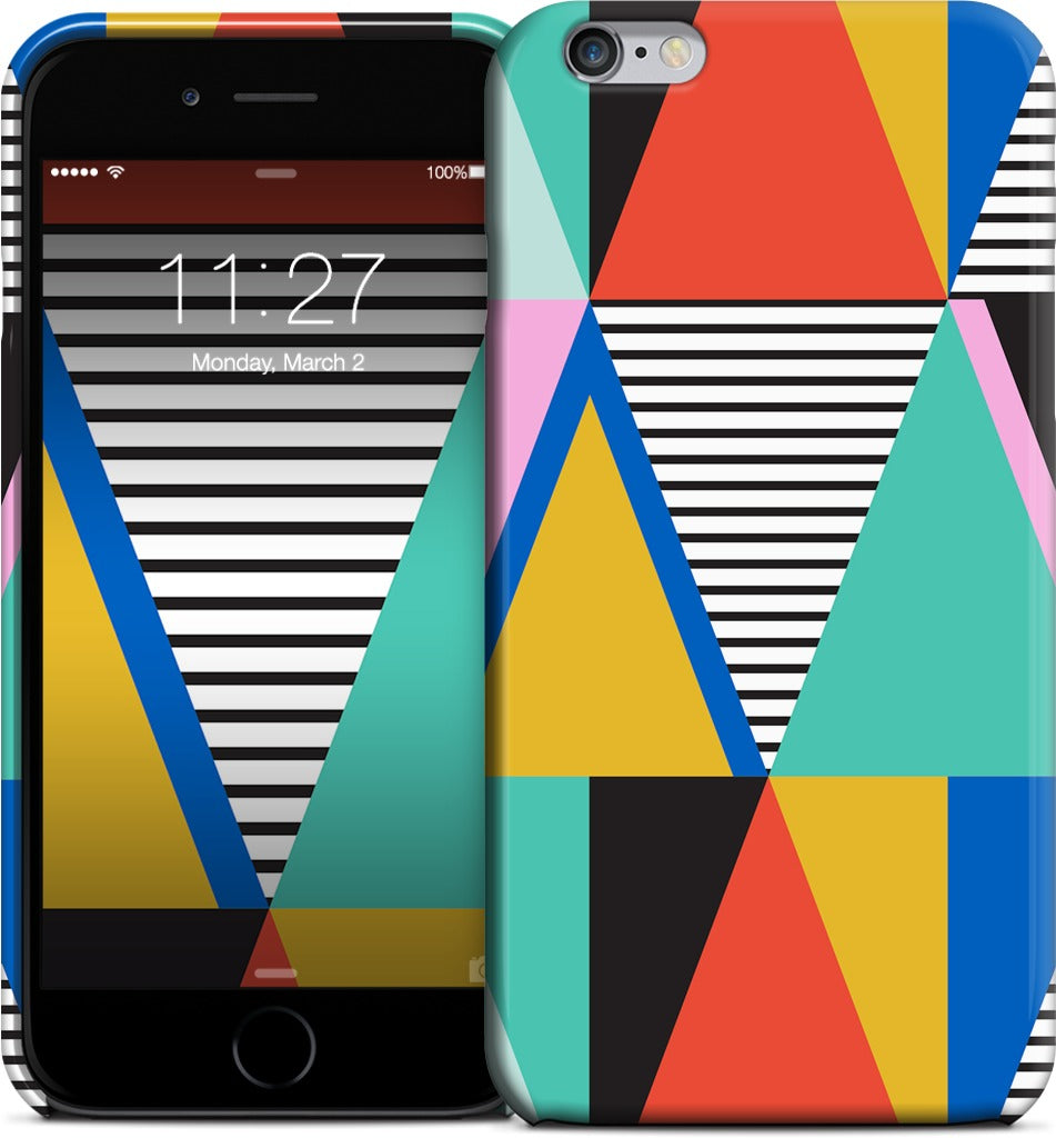 Graphic Triangles iPhone Case