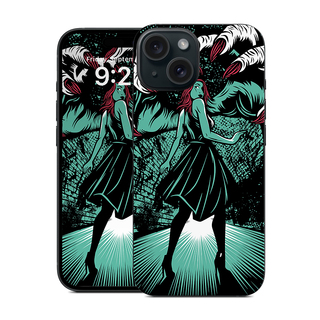 Molly vs The Zombie iPhone Skin