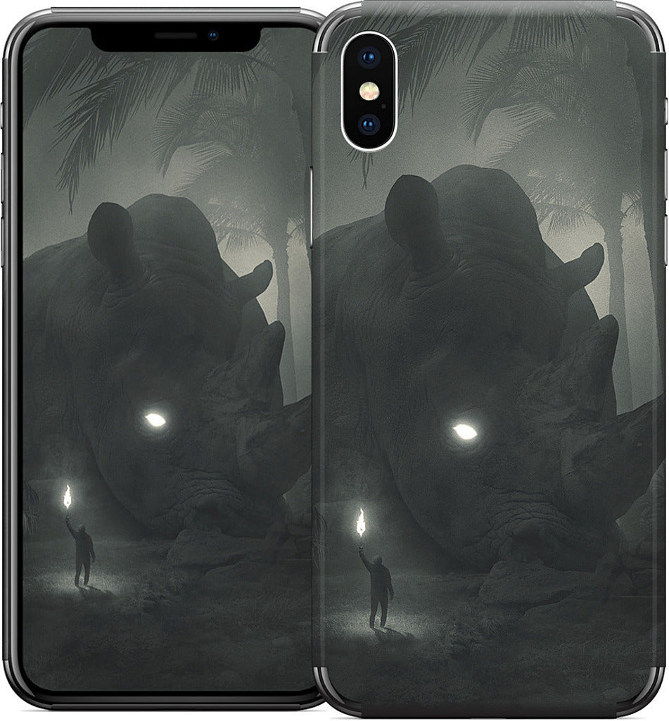 Face of Fear iPhone Skin