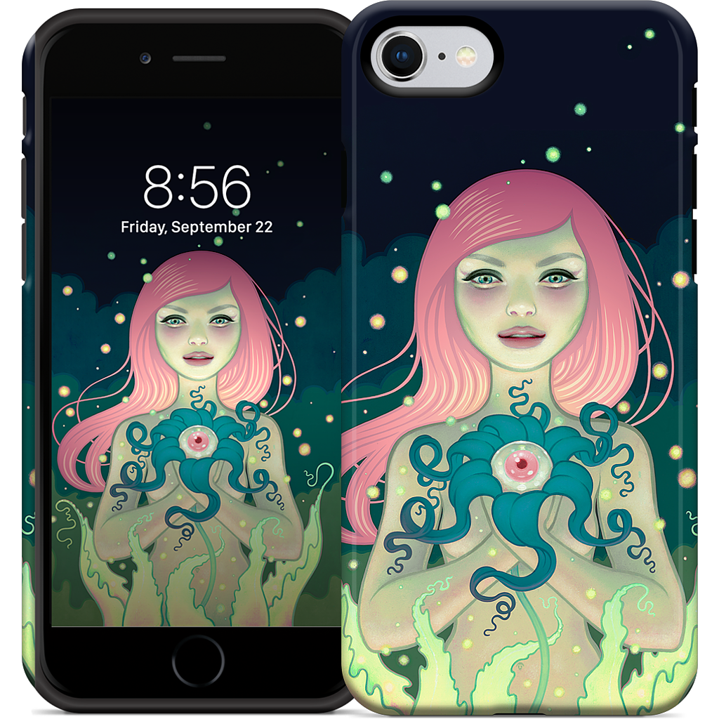 Midnight Bloom iPhone Case