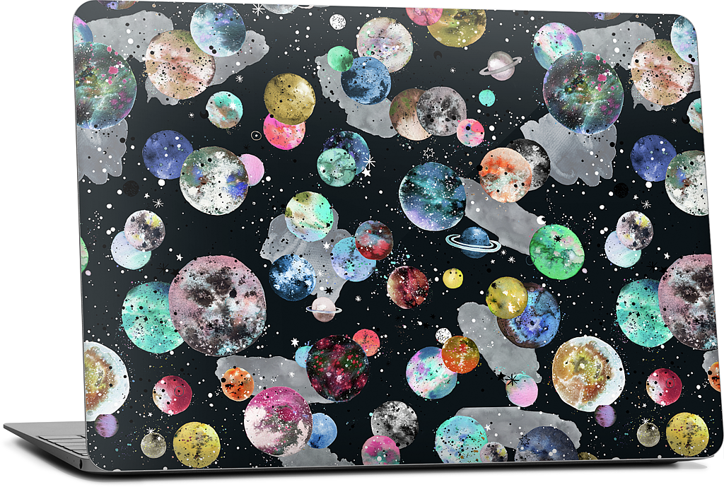 Cosmic Collage MacBook Skin