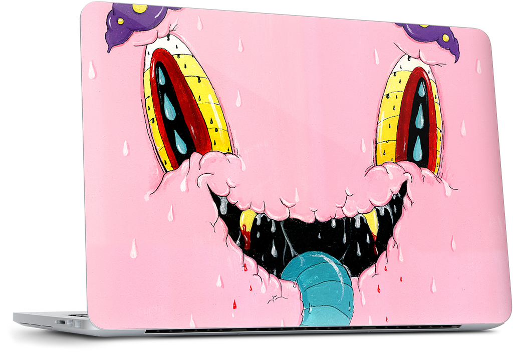 Hungry MacBook Skin