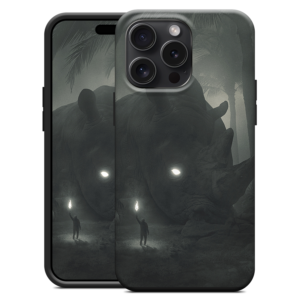 Face of Fear iPhone Case