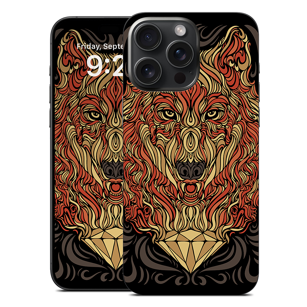 The Lone Wolf iPhone Skin