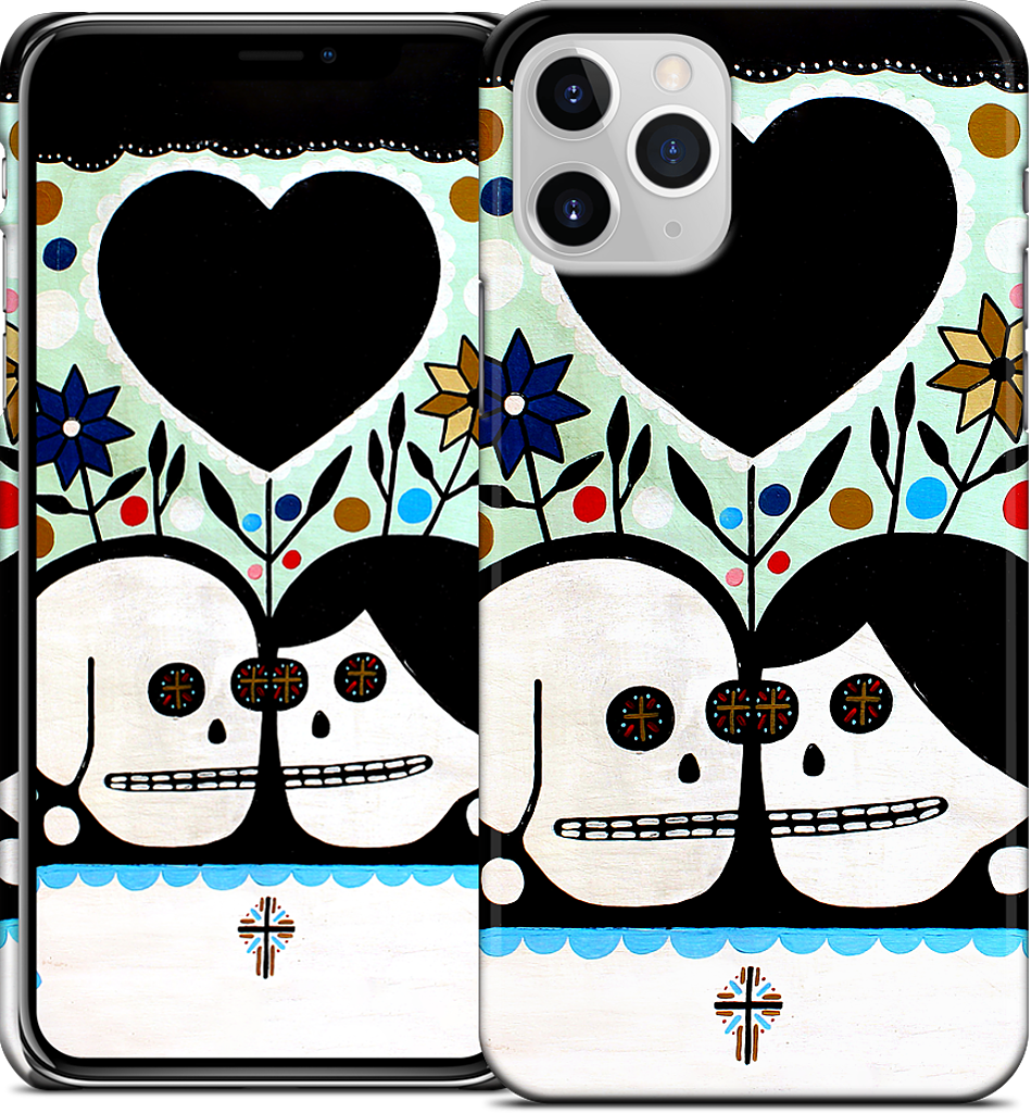 In The Garden With My Love iPhone Case