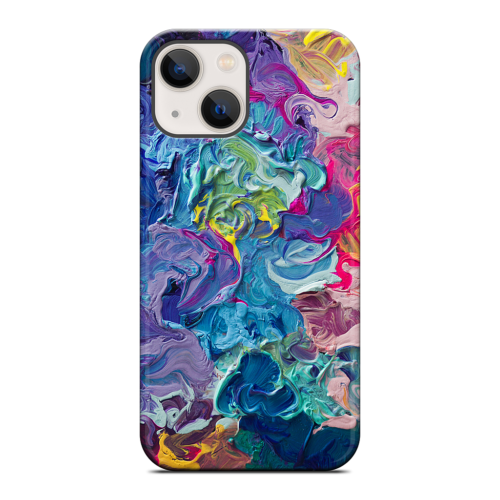 Rainbow Flow Abstract iPhone Case