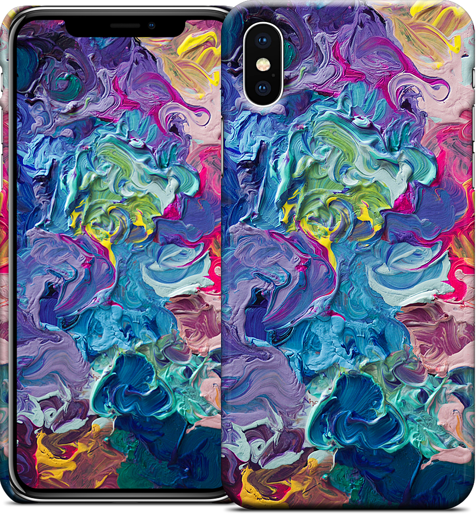 Rainbow Flow Abstract iPhone Case