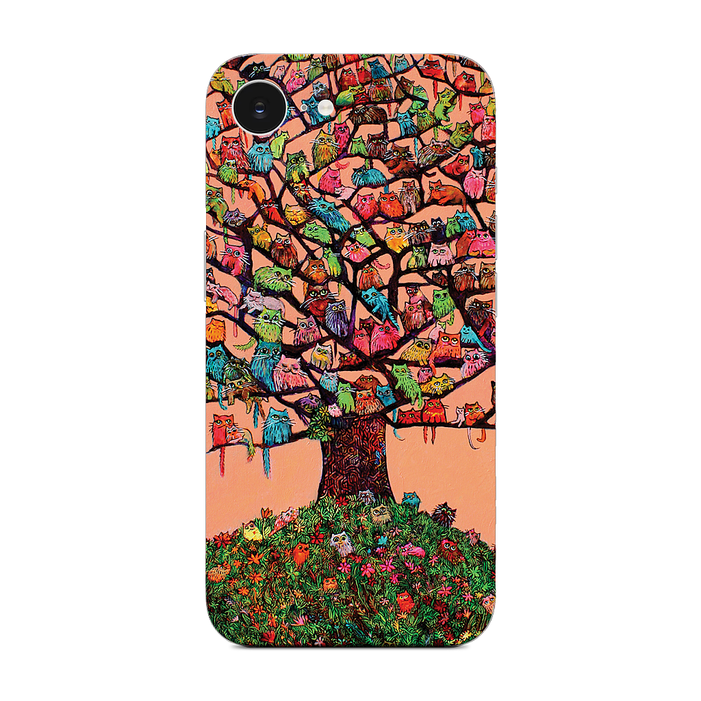 "Meau Tree" iPhone Skin