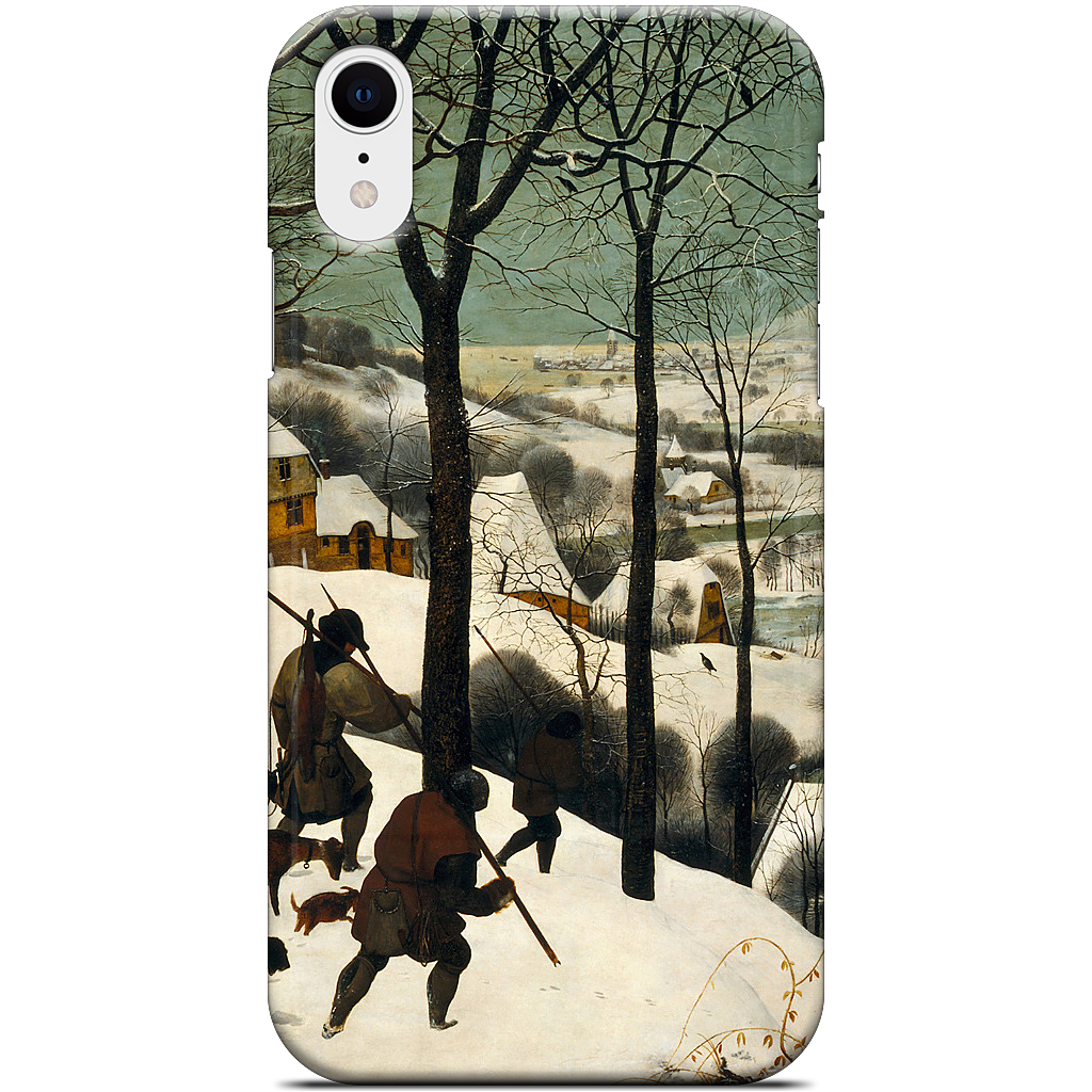 Hunters in the Snow iPhone Case