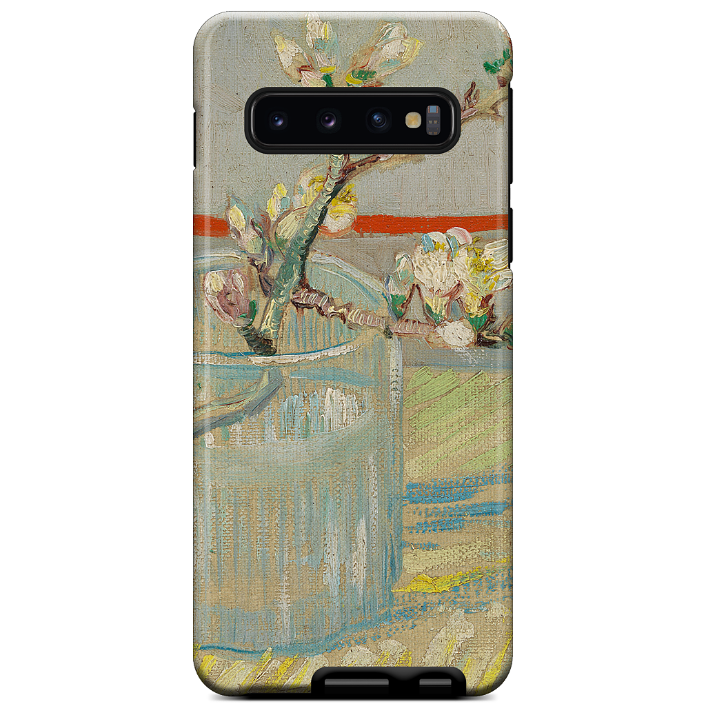 Spring of Flowering Almond in a Glass Samsung Case