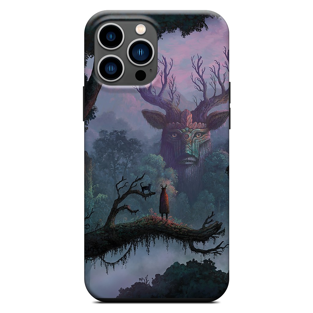 Face of the Ancient iPhone Case
