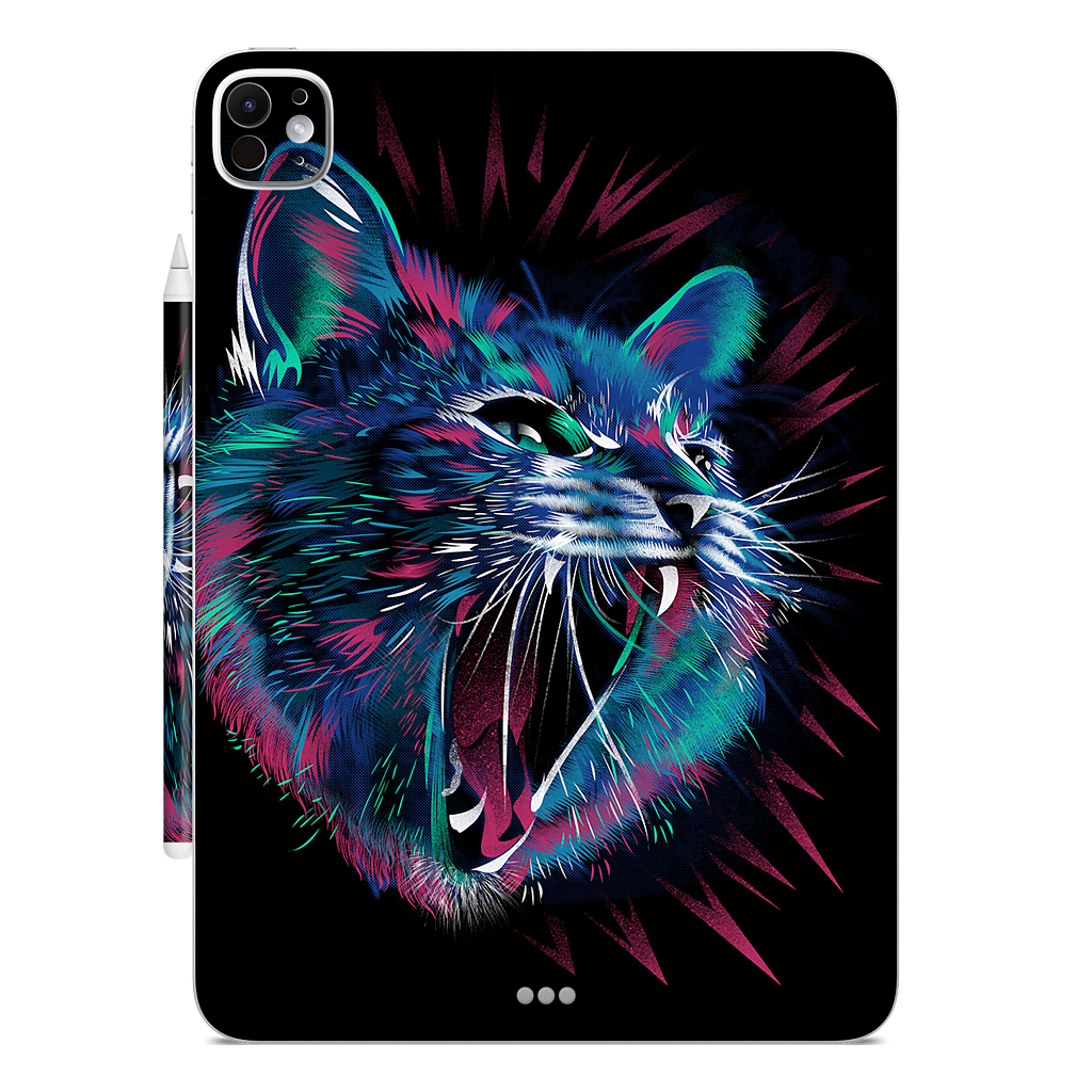 WILD CAT iPad Skin