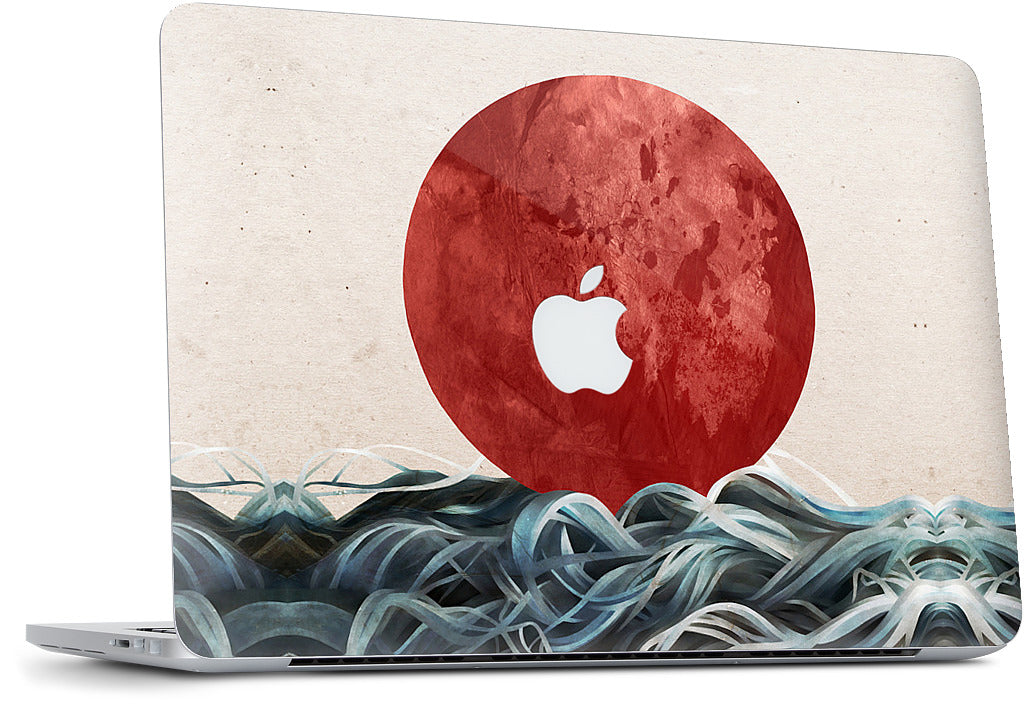 Sunrise in Japan MacBook Skin